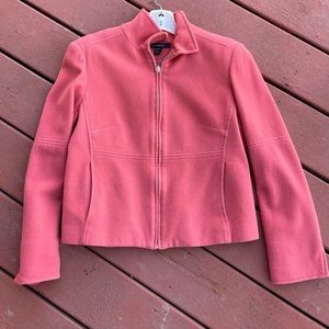 Louben Jacket cashmere. Coral/pink size 6